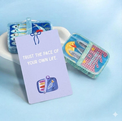 Sardine Can Hair Clip, Novelty Claw Clip, Fun Accessory, Gift for Her